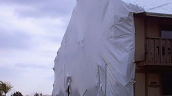 Safety Enhanced Exterior Draping