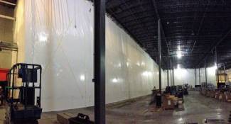 Temporary Interior Walls