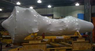 Wrapped Jet Engine